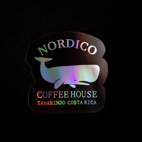 Metallic Sticker Shaped