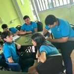 Costa Rica entrepreneurship workshop — Nordico Coffee Roasters with high school students in Santa Cruz