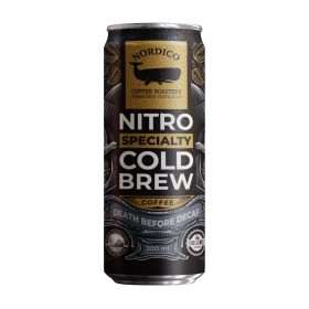 Nordico nitro cold brew can – specialty coffee RTD from Costa Rica